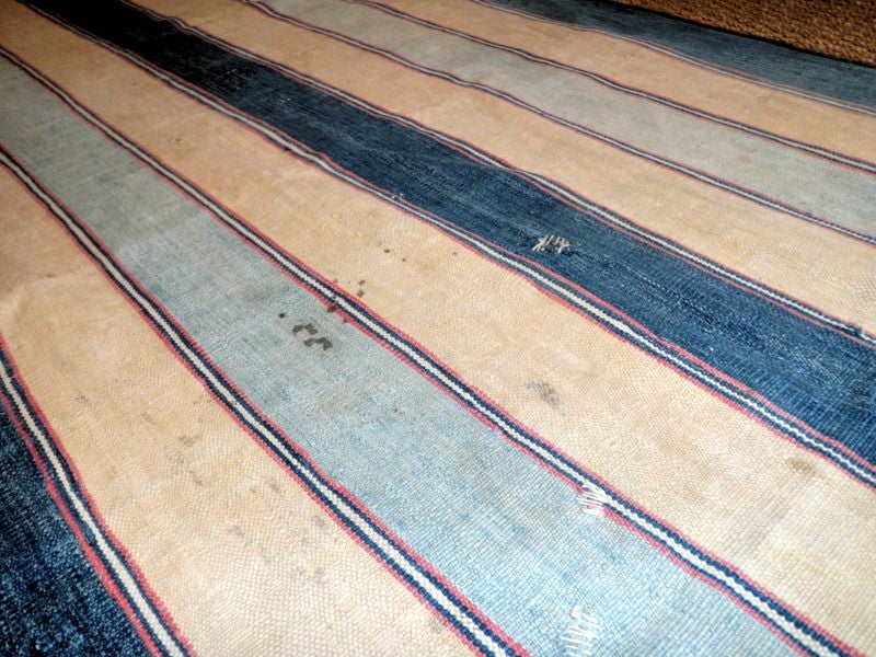 Cotton Vintage Dhurrie from India