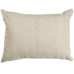 Antique French Linen Pillow