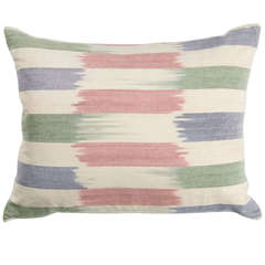 Stripe Ikat Pillow