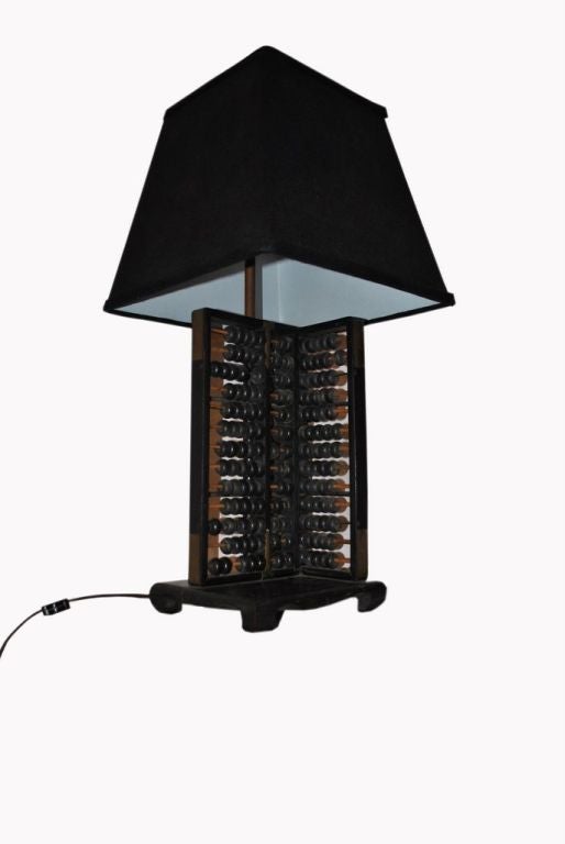 Chinese Abacus Lamp