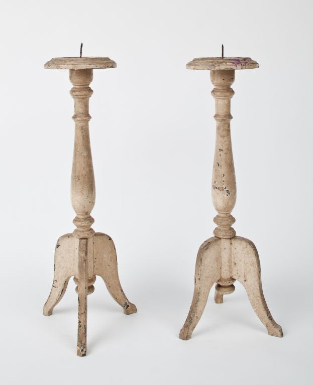 Pair of Large Candlesticks