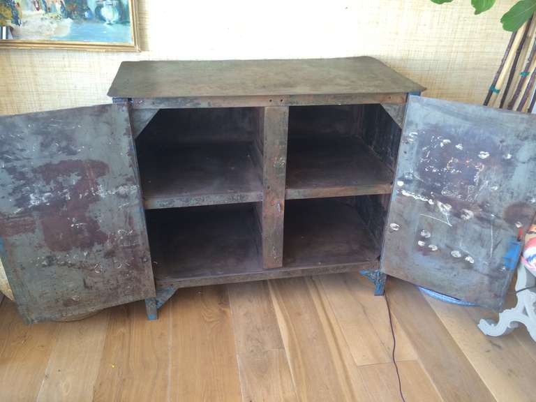 Exceptional French Industrial Cabinet In Good Condition In West Hollywood, CA