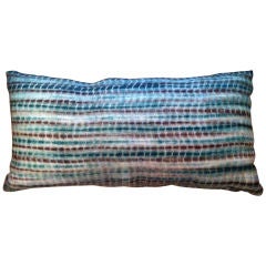 Vintage African Textile Pillow