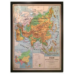 Vintage Map of Asia 2