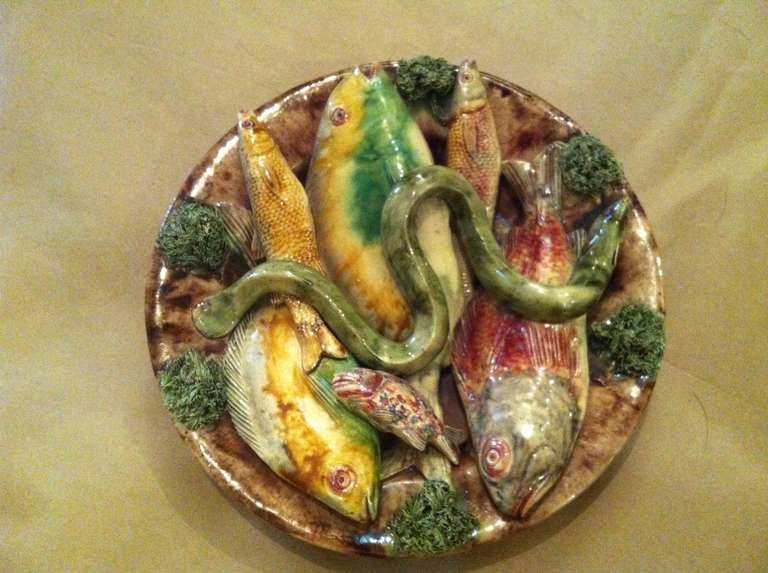 Portuguese Palissy Ware by Jose a Cunha