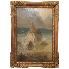 Sea Scape Oil on Canvas