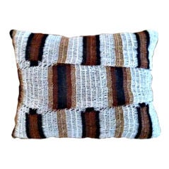 Vintage African Textile Pillow