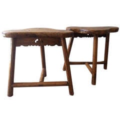 Pair of 19th c. Chinese Stools