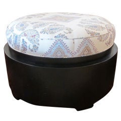 Vintage Large Blanchard Ottoman-Custom Order