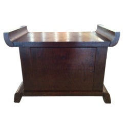 Vintage Two Drawer Wooden Box