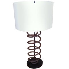 Antique Japanese Coil Springs Electrified