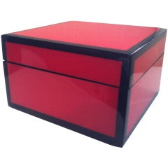 Red & Black Lacquered Box