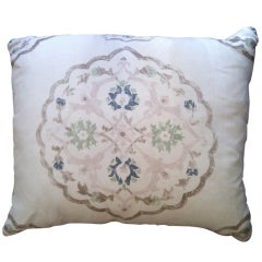 Penny Morrison Pillow with Grosgrain Ribbon Trim