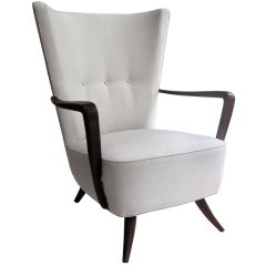 Highback Armchair in the Style of Ulrich