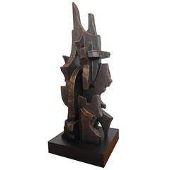"Cities in Dust I" Totem Sculpture by Dan Schneiger 11