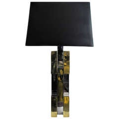 Italian Scolari Skyscraper Style Table Lamp
