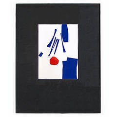 "Untitled" 1960s Abstract Lithograph by Gerardo Rueda 3