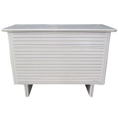 Pierre Cardin White Lacquer Chest of Drawers