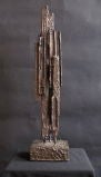 Vintage Brutalist Columns Sculpture
