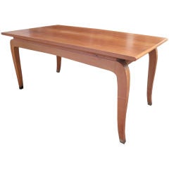 Vintage Sycamore Dining Table