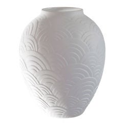 Elegant 1960's German Porcelain Vase