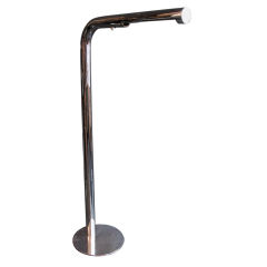 Vintage Chrome Tubular Floor Lamp Vintage Chrome Tubular Floor Lamp