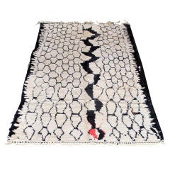Vintage Beni Ourain Rug