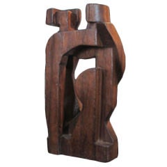 1960
s American Abstract Wood Sculpture