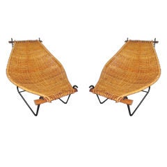 Pair of "Duyan" Chairs by John Risley