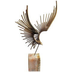 Curtis Jeré "Bird In Flight" Sculpture