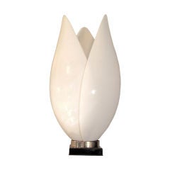 1970's Rougier Tulip Lamp