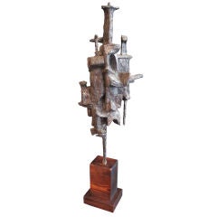 1970's Brutalist Style Tower Sculpture