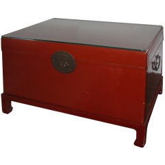 Late 19th Century Chinese Lacquer Chest