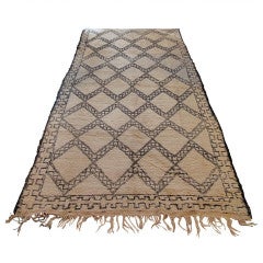 Moroccan 153" x 69" Beni Ourian Rug