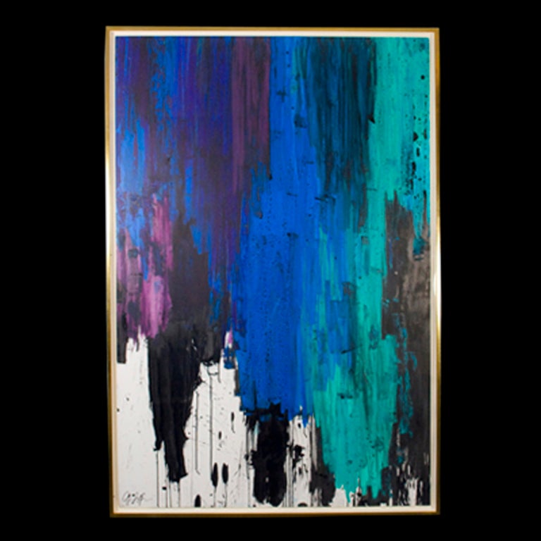 "Azzurro III" by Jenna Snyder Phillips