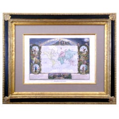 Antique Map:  Set of 7 Maps:  The World and Continents