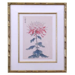 Botanica Asian Artl:  Pair of Chrysanthemums