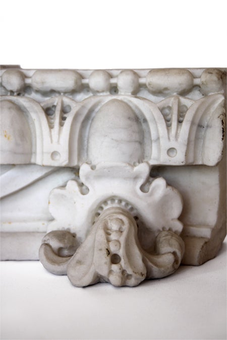Belgian Marble Molding Element For Sale