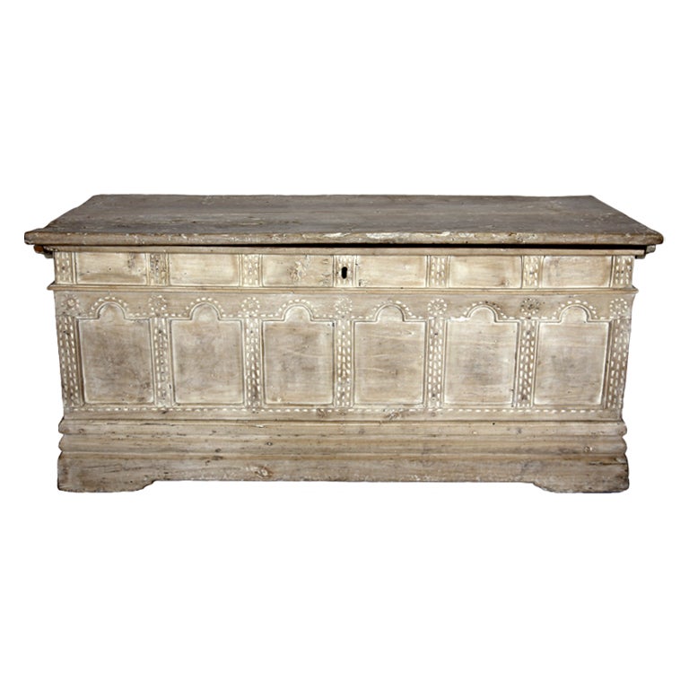 Exceptional 17th Century Spanish Trunk