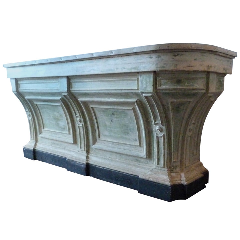 French Shop Counter For Sale