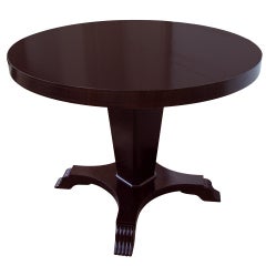 Swedish Art Deco Adjustable Game or Cafe Table