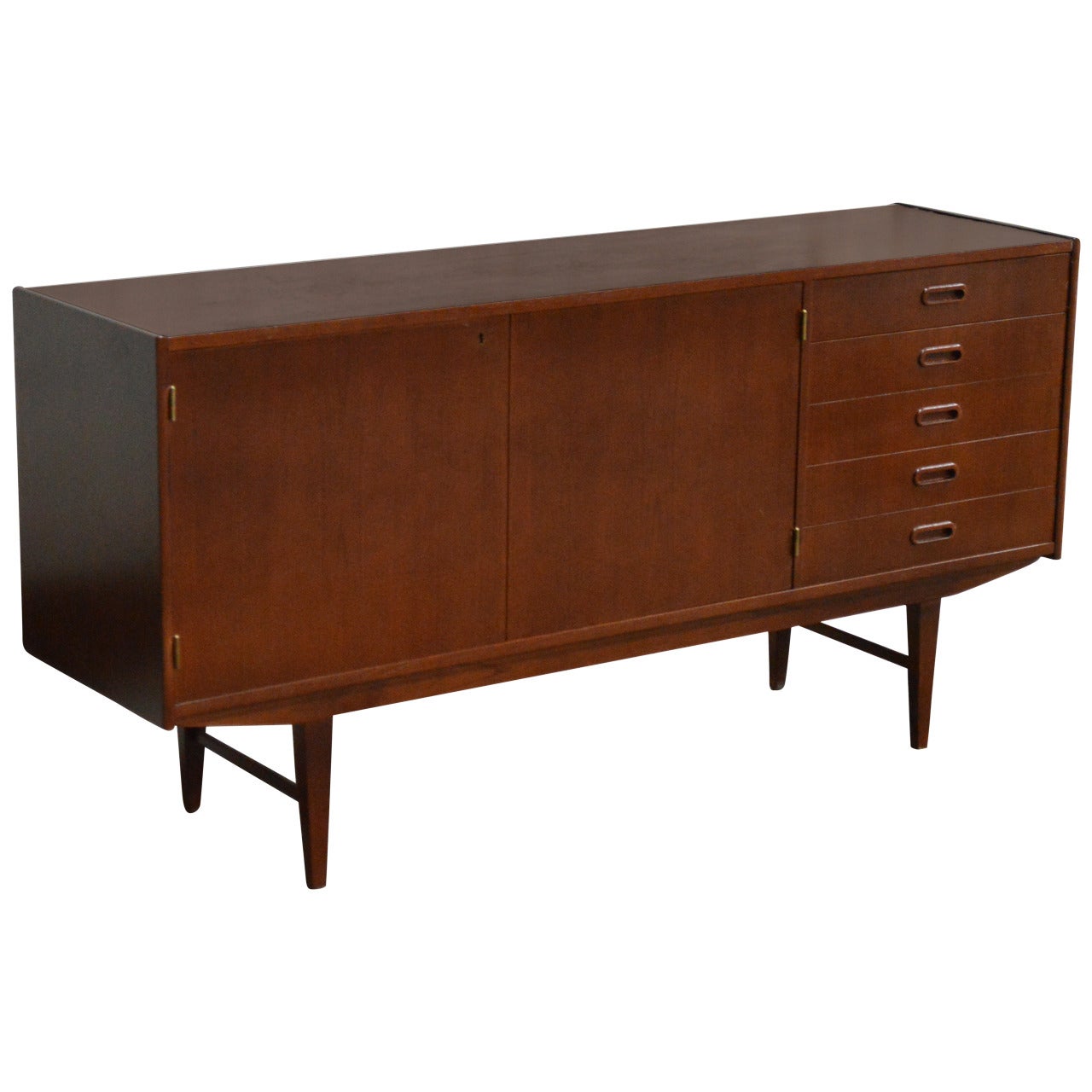 Swedish Mid-Century Modern Teak Credenza