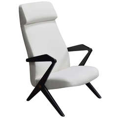 Swedish Mid-Century High Back Lounge Chair by Bengt Ruda - COM Ready 2