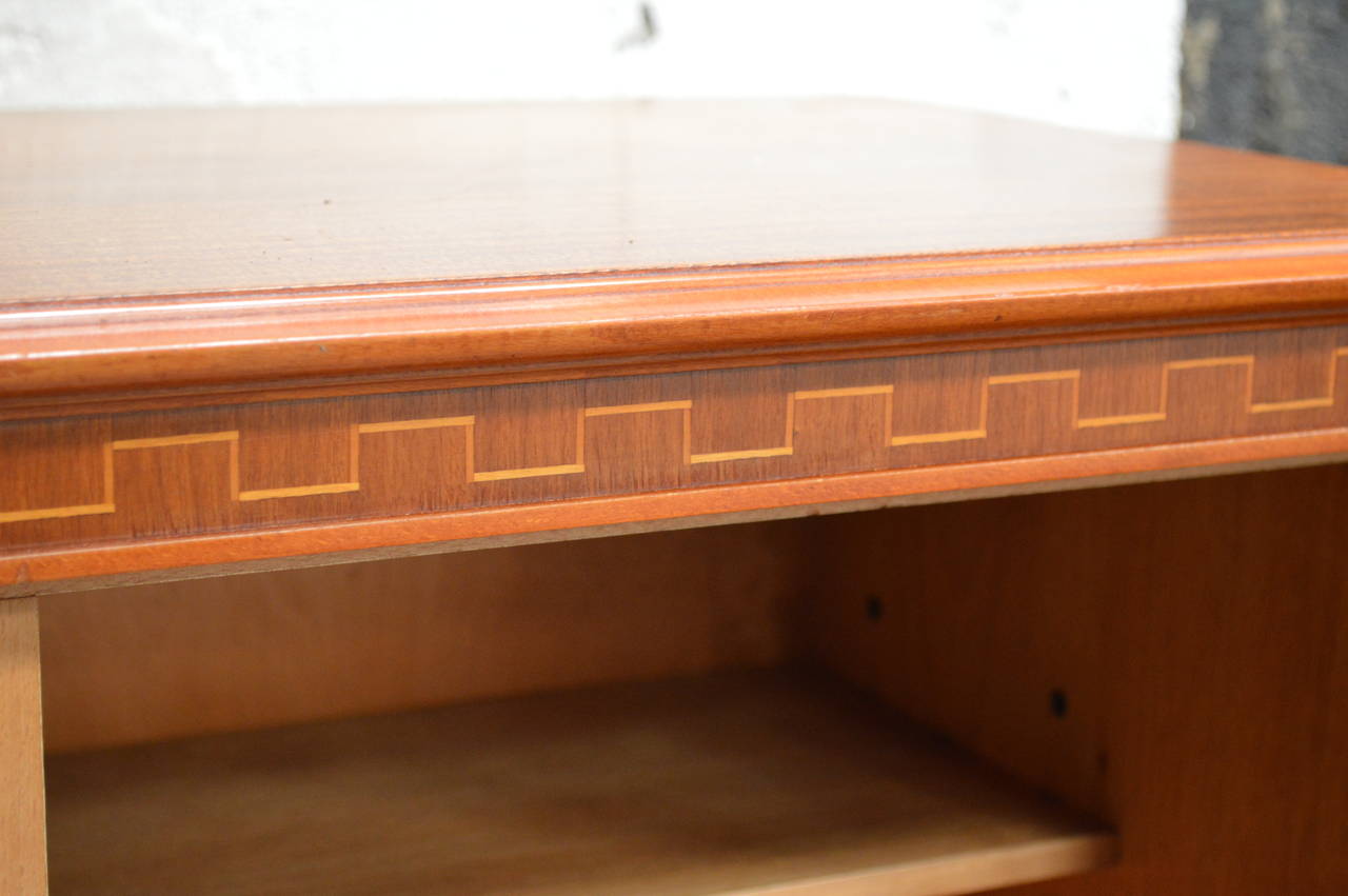 Swedish Gustavian Style Mahogany Linen or Bar Cabinet 1