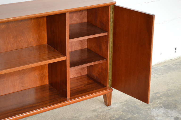 Art Moderne Mahagony Bookcase Cabinet  In Excellent Condition In Atlanta, GA