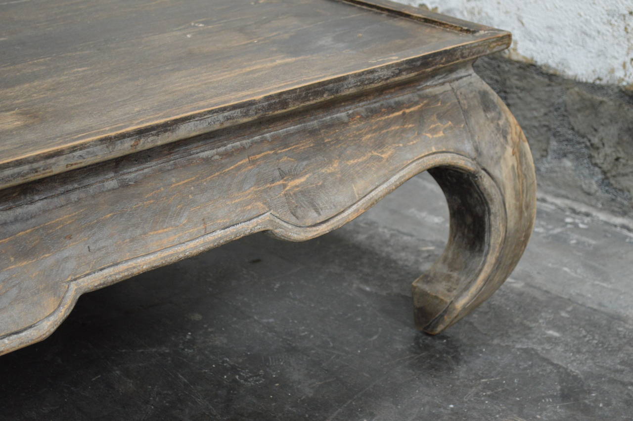 antique square coffee table