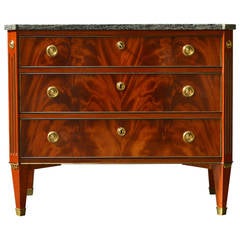 Swedish Gustavian Style Commode or Chest of Drawers