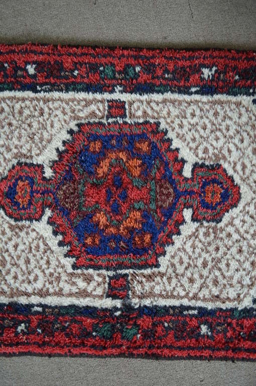 Emirian Semi-Antique Persian Kirman Rug For Sale