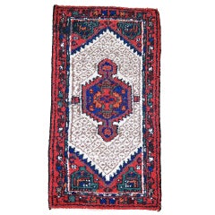 Semi-Vintage Persian Kirman Rug