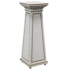 Antique Swedish Empire Revival Tapered Pedestal 2